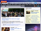 Screenshot von Gamona.de