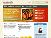 Screenshot von Jobaustralia.net